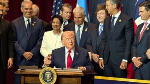 Donald Trump dice que no hablará español frente a mandatarios de Latam