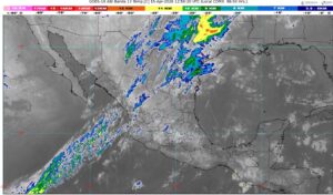 Frente Frío 44 y línea seca provocarán lluvias, granizo y vientos intensos en el norte del país