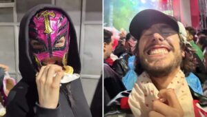 Kenia Os, Juanpa Zurita, Wendy Guevara y otros famosos que celebraron el triunfo de México vs Chequia en el Ángel de la Independencia