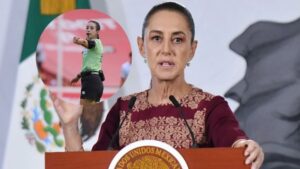 Árbitras mexicanas en el Mundial refleja avance de las mujeres, destaca Claudia Sheinbaum