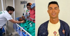 Envía CR7 mensaje de apoyo a niño sobreviviente de sismos de Venezuela