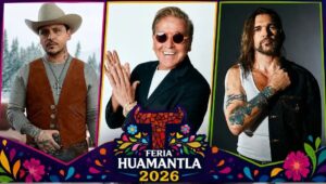 Christian Nodal, Ricardo Montaner y Juanes estarán en la Feria de Huamantla 2026 en Tlaxcala