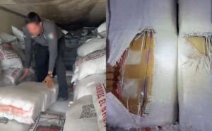 Aseguran más de tres toneladas de metanfetamina ocultas en alimento para ganado en Sonora